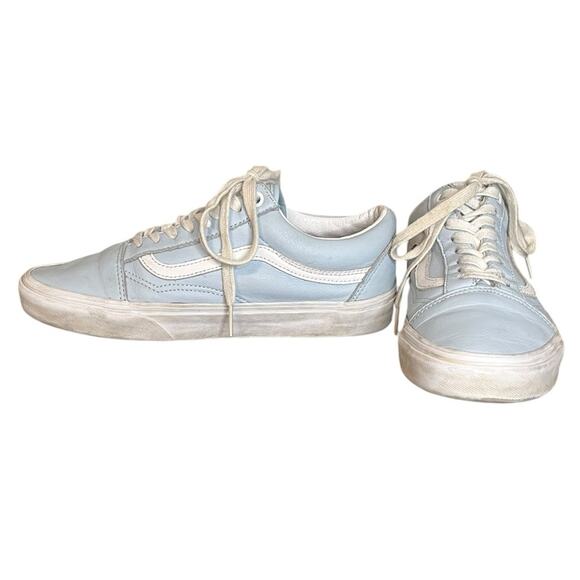 VANS Old Skool VLT LX Itallan Leather‎ Arctic Blue Men’s Size 8 - Picture 1 of 8